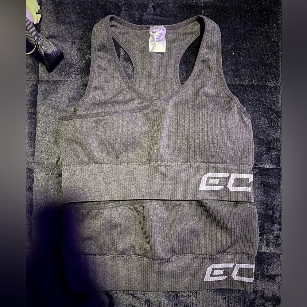 EUC Echt Arise Sports Bra Size M: Black - Picture 4 of 6